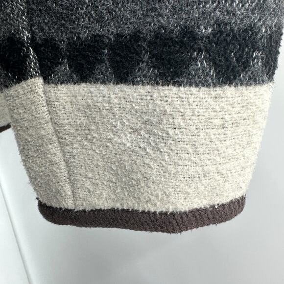 Vintage Y2K The Limited Wool Blend Coat Alpine Scandi Maritime Theme Size M - Picture 16 of 16